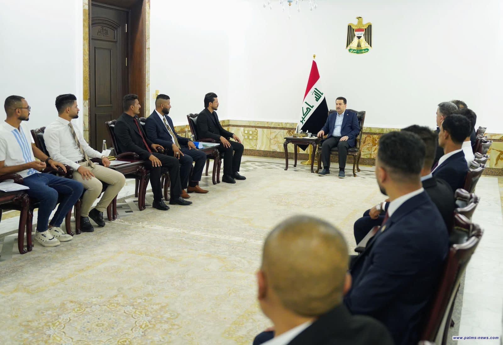 السوداني يوجه ببرنامج خاصّ لدعم شباب محافظة ذي قار ضمن مبادرة ريادة